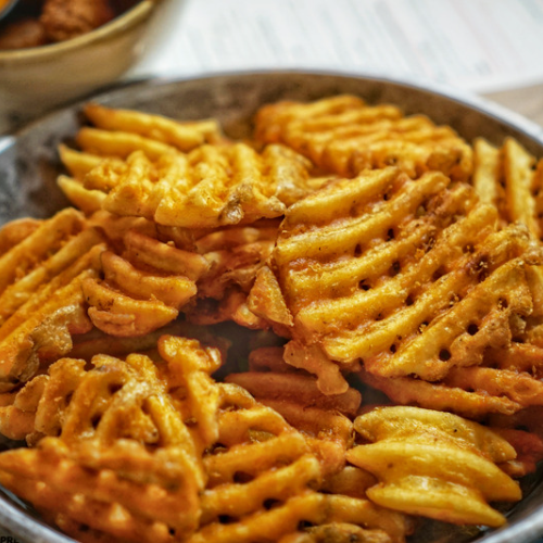 Waffle Fries BROTHERS' BBQ FOOD TRUCK